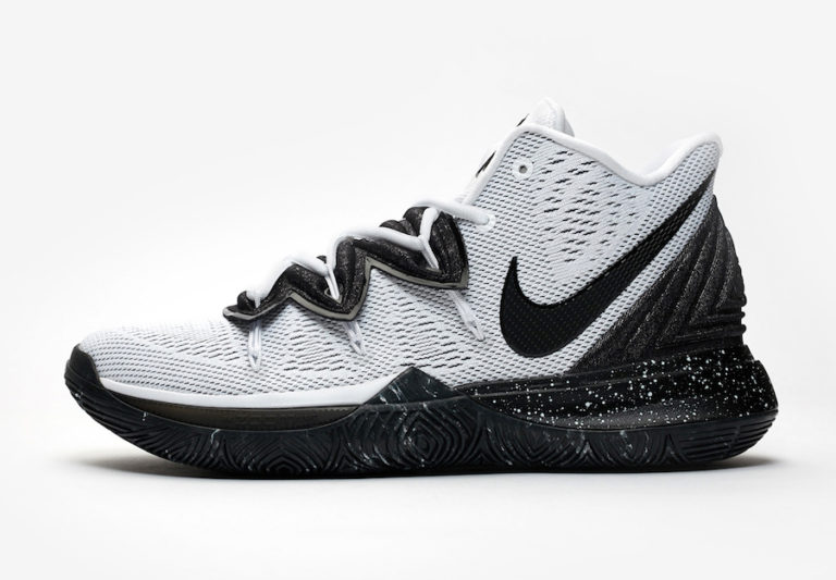 Nike Kyrie 5 Oreo White Black AO2918-100 Release Date | SneakerFiles