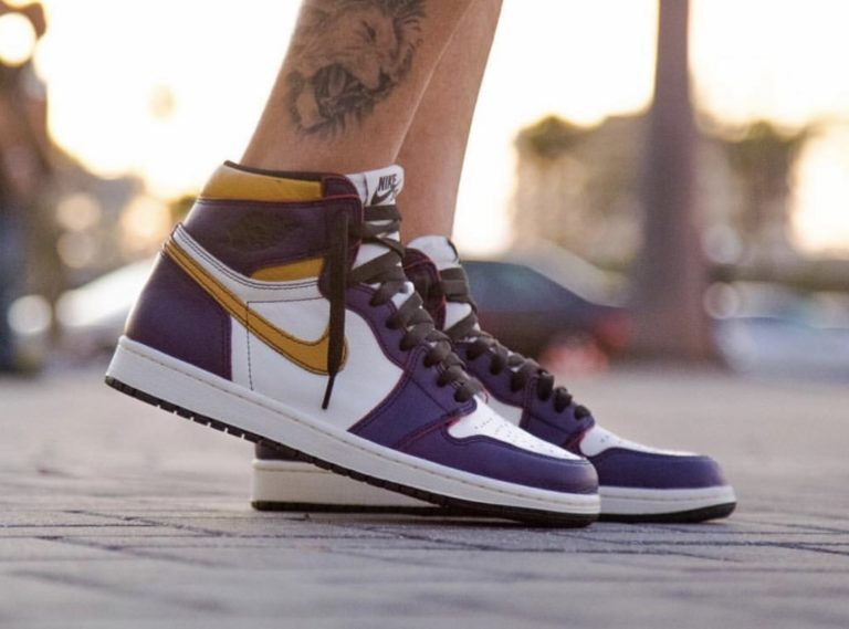 jordan 1 defiant sb lakers