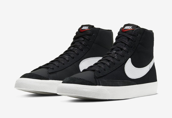 slam jam nike blazer black