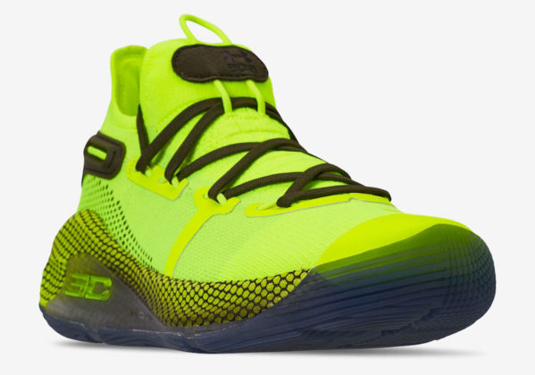 Under Armour Curry 6 Hi Vis Yellow Guardian Green 3020612-302 Release ...