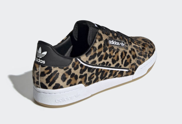 adidas continental 80 leopard womens