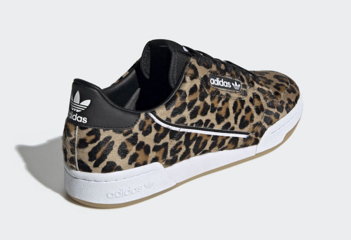 adidas continental 80 leopard womens