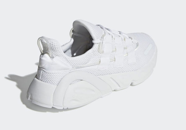 adidas originals lxcon adiprene sneakers in triple white