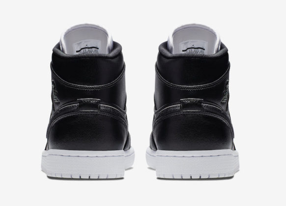 Air Jordan 1 Mid Black White 852542-016 Release Date | SneakerFiles