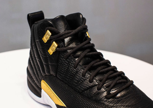 Air Jordan 12 Reptile Black Metallic Gold AO6068-007 Release Date ...