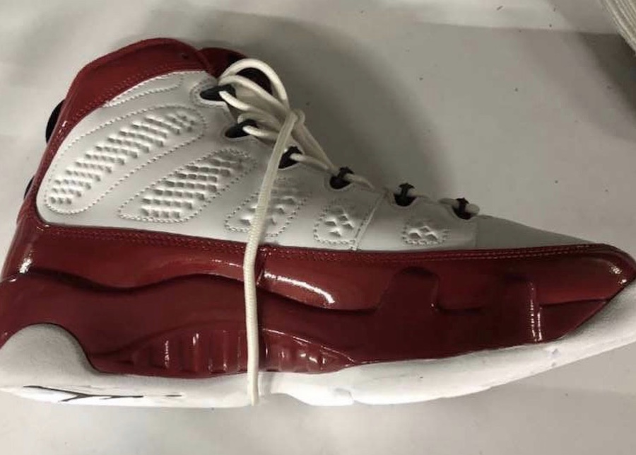 air jordan 9 red and white release date