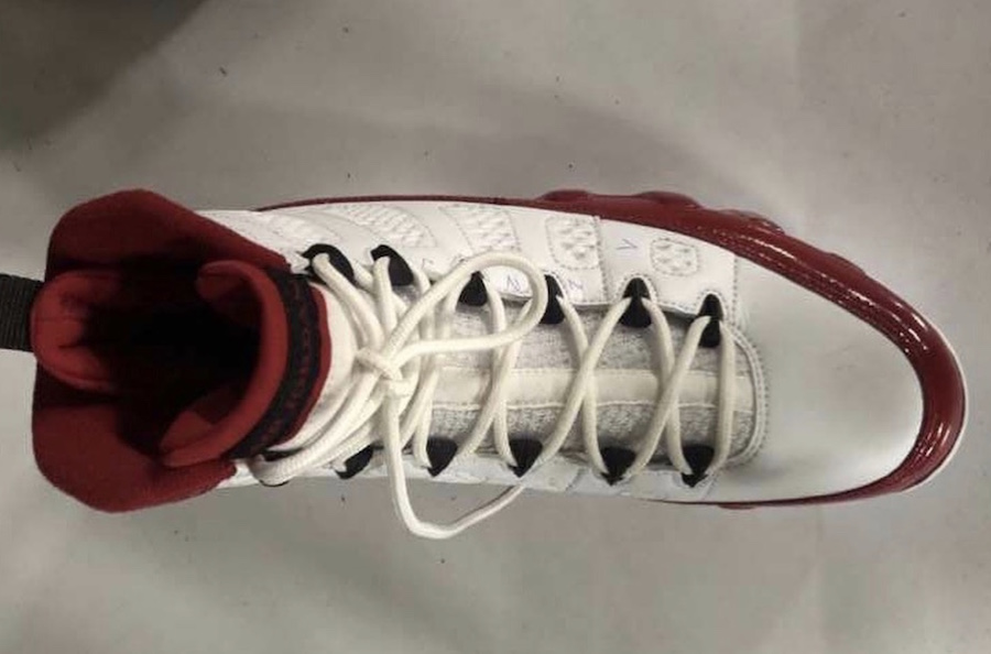 white and red 9s 2019