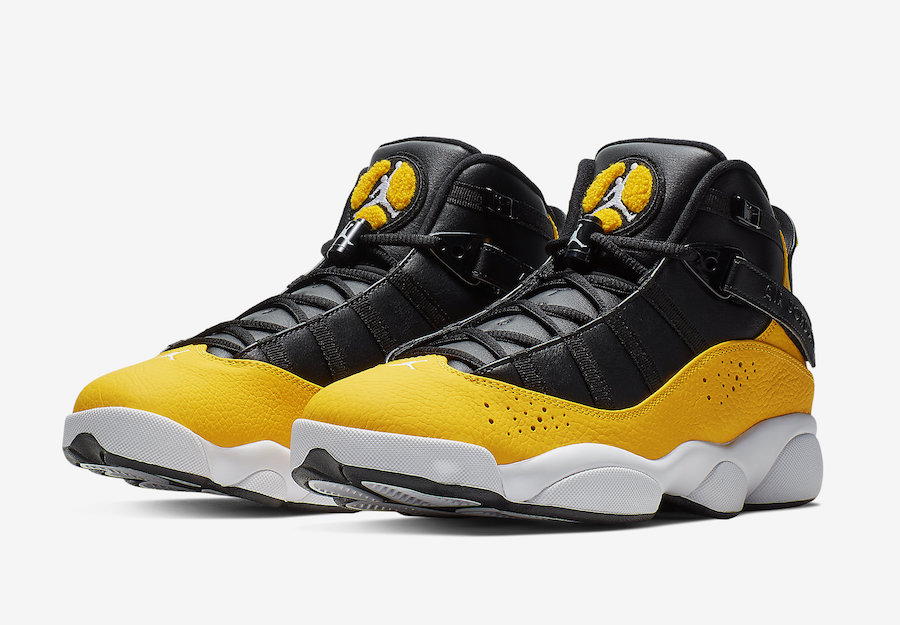 black and yellow jordans release date