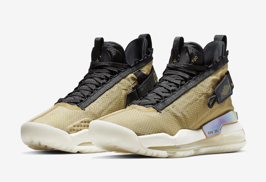 Jordan Proto-Max 720 Gold Black BQ6623-700 Release Date | SneakerFiles