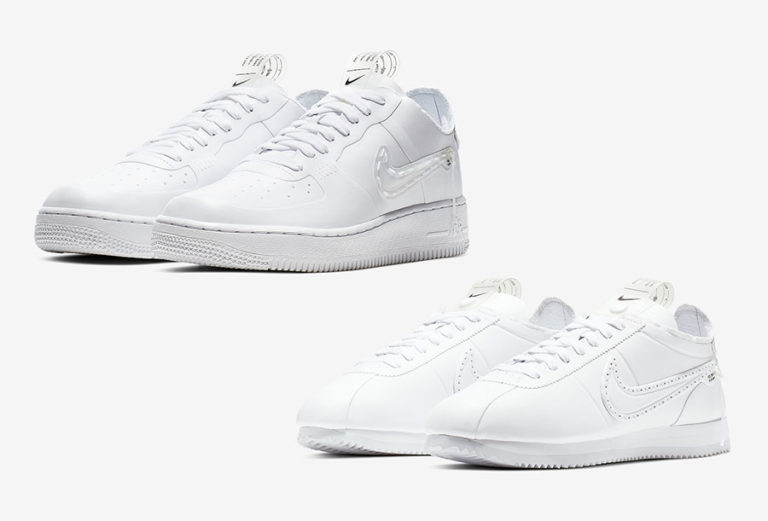 Nike Air Force 1 Low CI5766 110 Nike Cortez CI5776 110 Noise Cancelling Release Date SneakerFiles