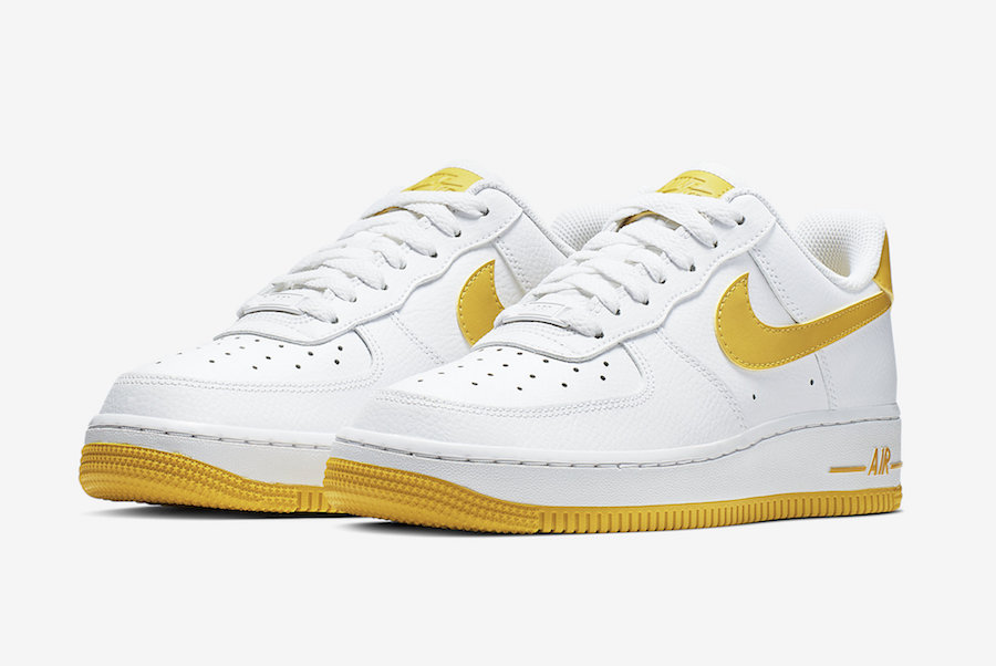 white and yellow air force