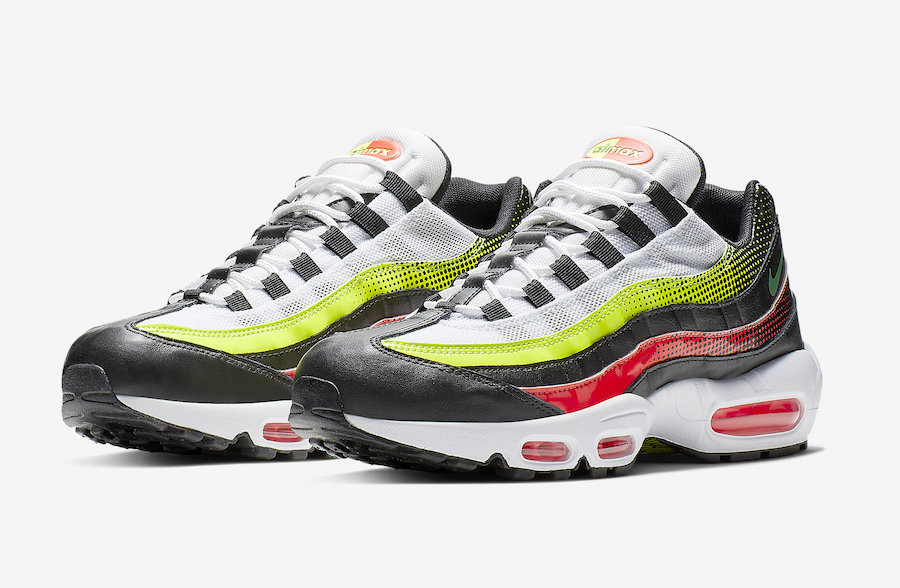 air max 95 red yellow green