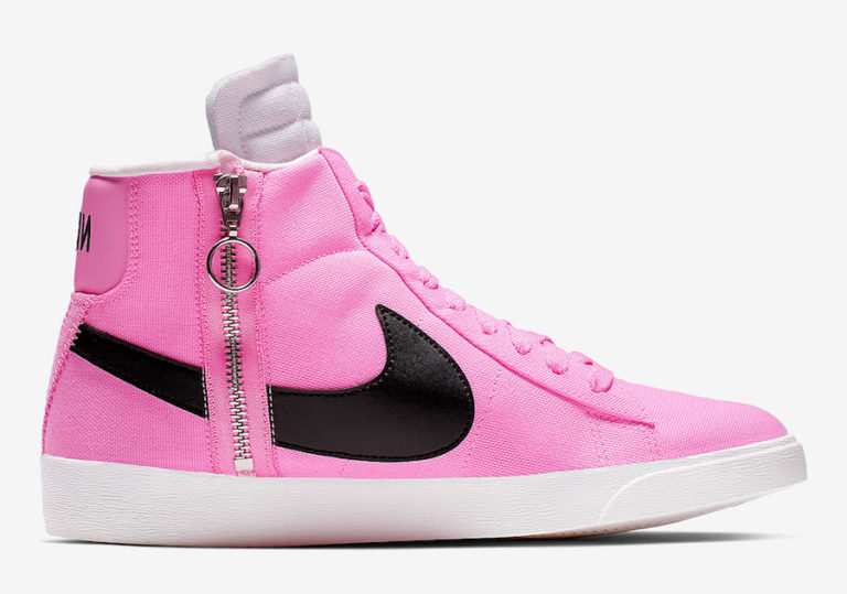 nike blazer mid rebel psychic pink w