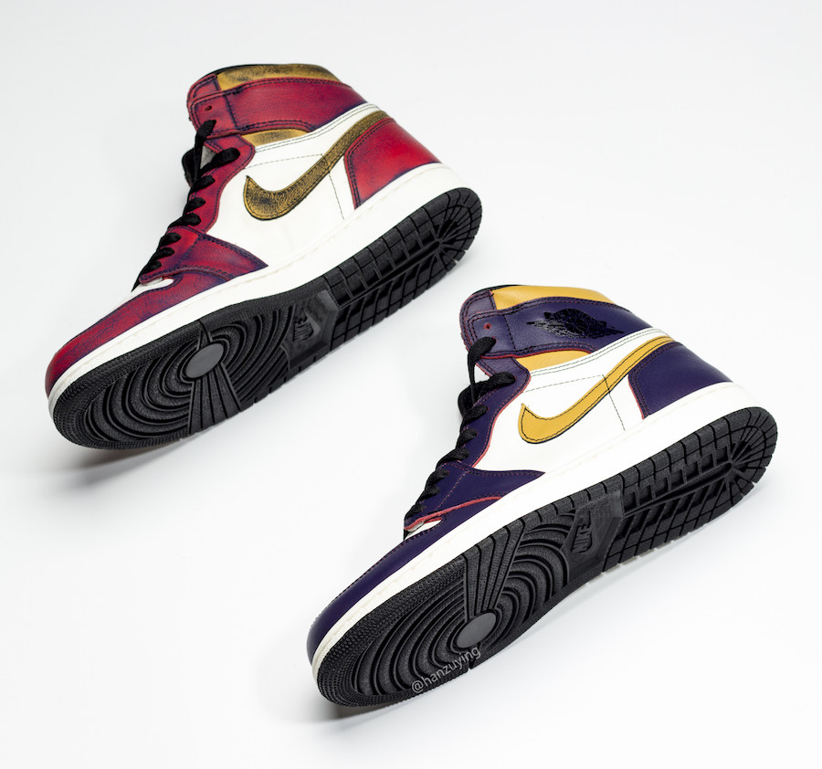 aj 1 lakers to chicago