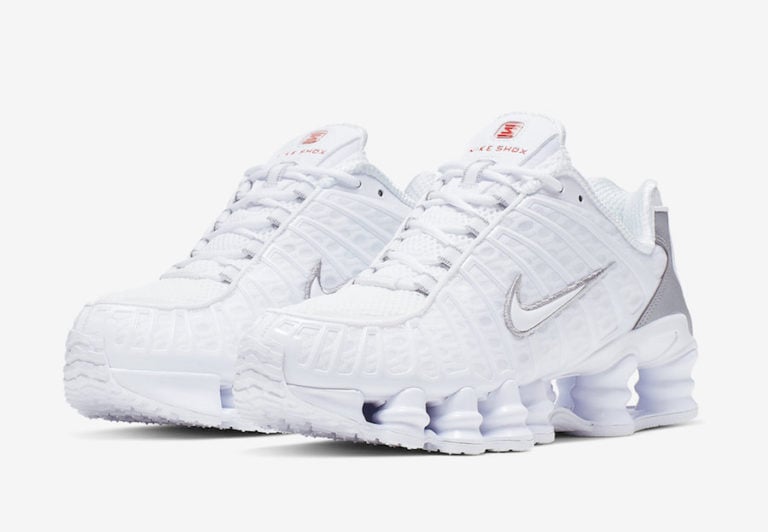 air max shox white