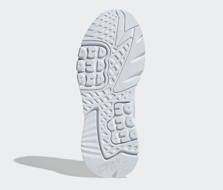 adidas Nite Jogger Triple White BD7676 Release Date | SneakerFiles