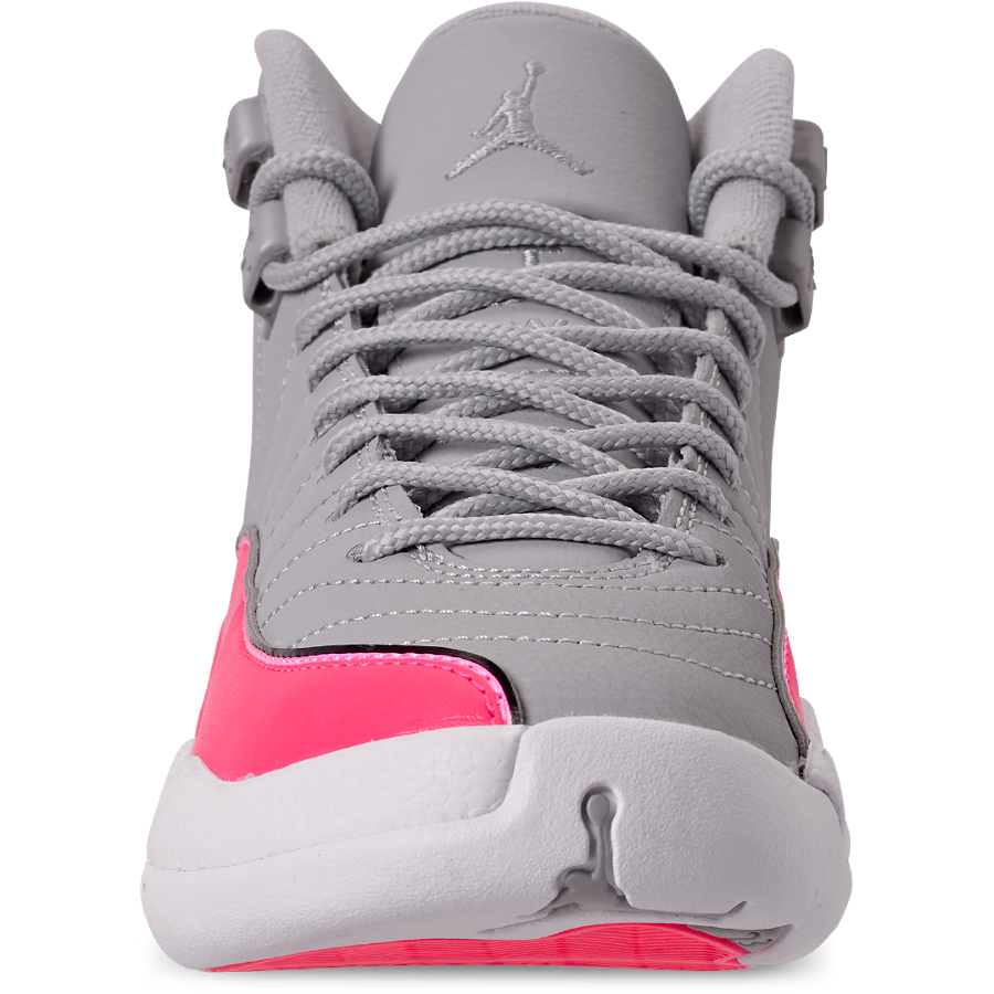 pink gray and white 12s
