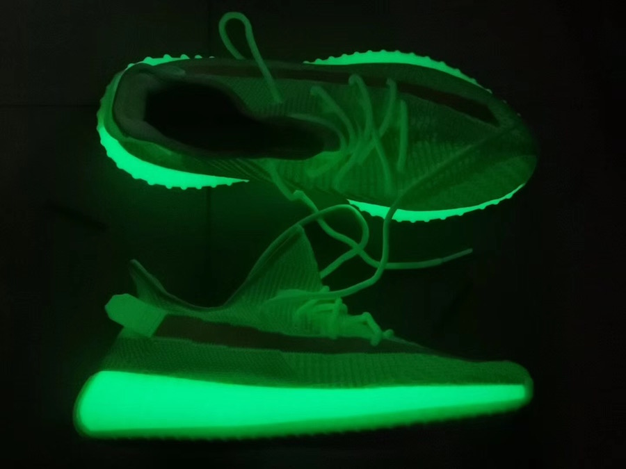 highlight green yeezys
