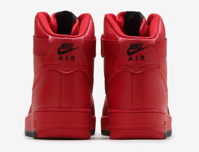 Nike Air Force 1 High University Red AO2440-600 Release Date | SneakerFiles