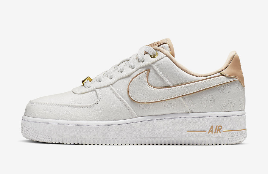 air forces gold outline