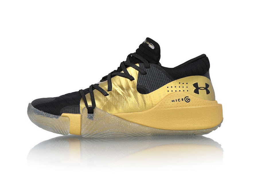 under armour black and yellow
