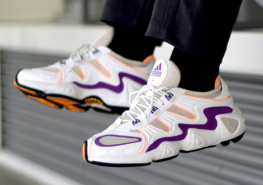 adidas purple orange shoes