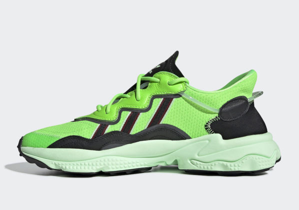 ozweego green junior