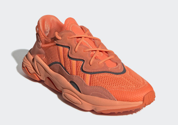 adidas ozweego orange size 7