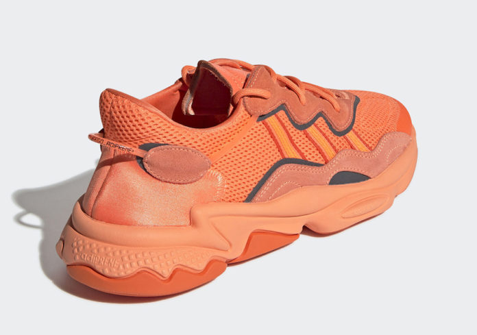 adidas ozweego orange size 7