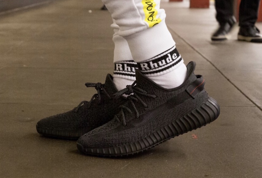 yeezy boost 350 on foot