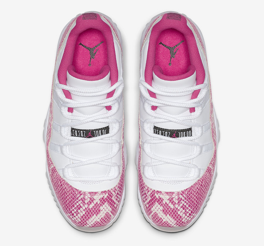 Air Jordan 11 Low Pink Snakeskin 2019 