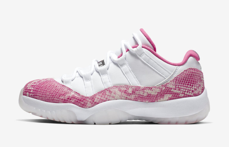 Where to Buy Air Jordan 11 Low Pink Snakeskin 2019 Store List SneakerFiles