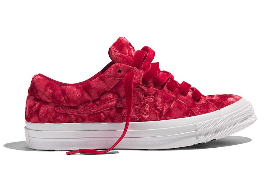quilted velvet converse