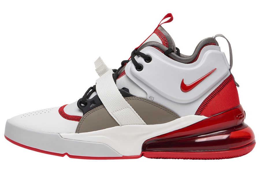 Nike Air Force 270 White University Red 