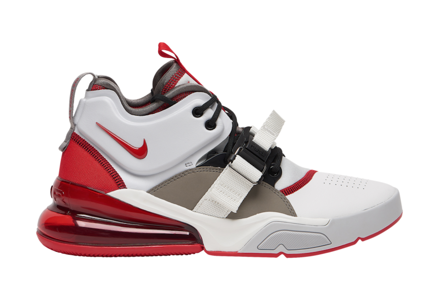 Nike Air Force 270 White University Red AH6772-102 Release Info |  SneakerFiles