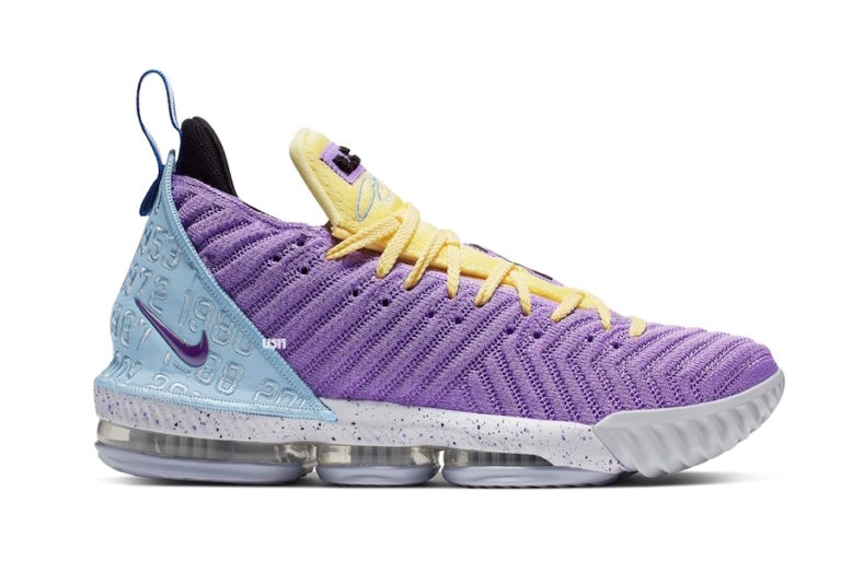 lebron 16 lakers shoes