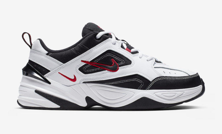  Nike  M2K  Tekno  White  Black  University Red  AV4789 104 