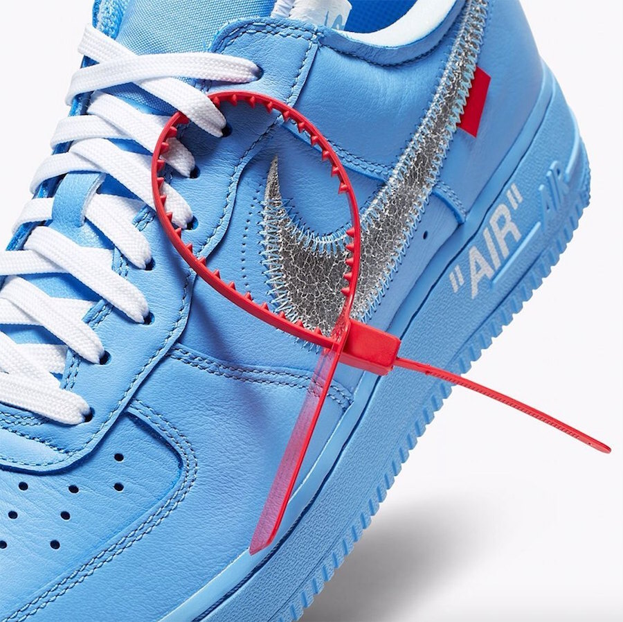 off white x nike air force 1 low mca with tags