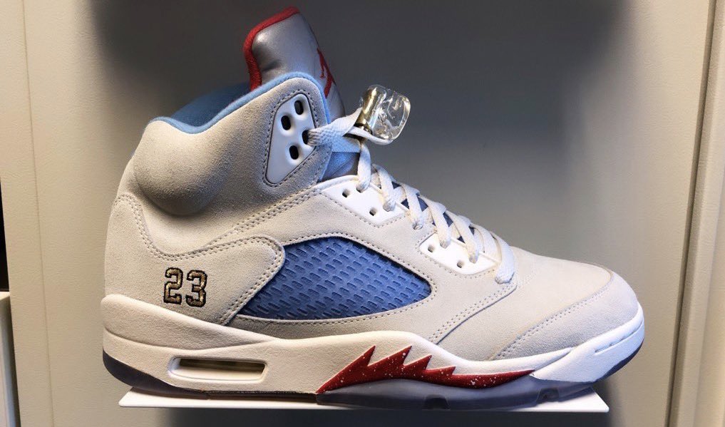 trophy room jordan 5 friends and family