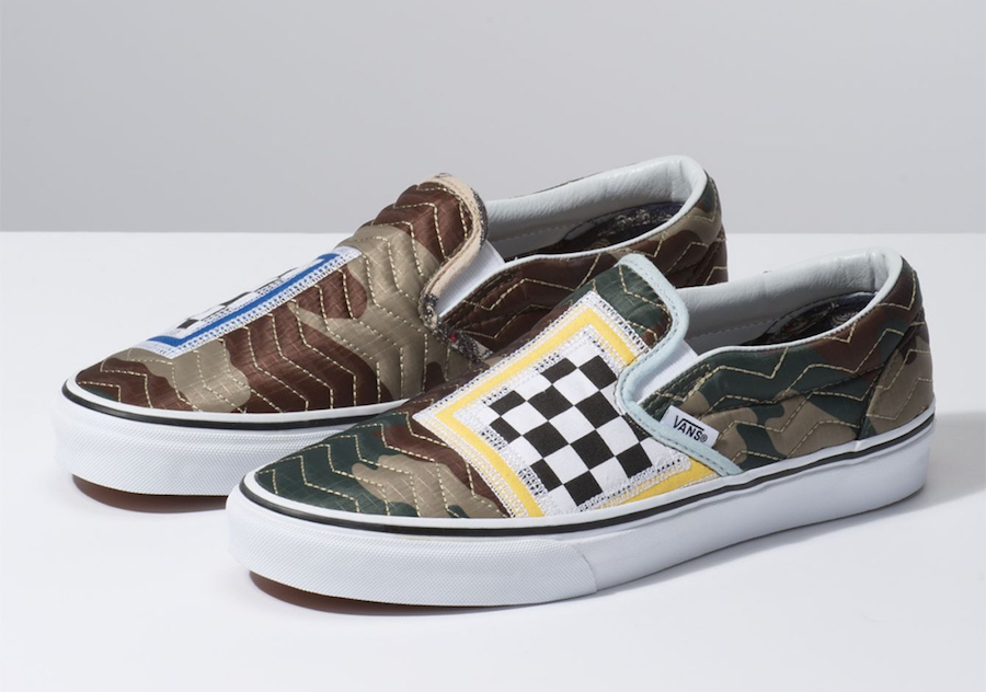 Vans Slip-On Mixed Quilting Camo Release Info | SneakerFiles