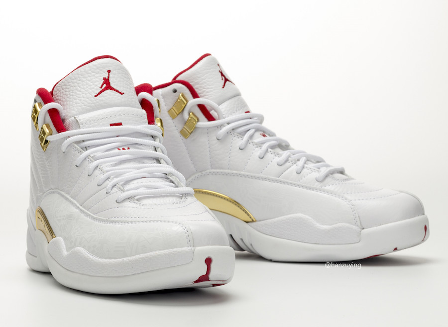 red white gold 12s