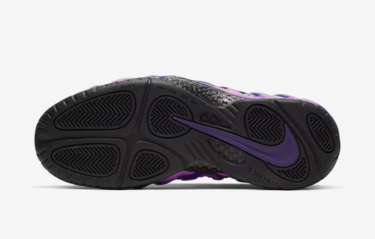 nike foamposite purple