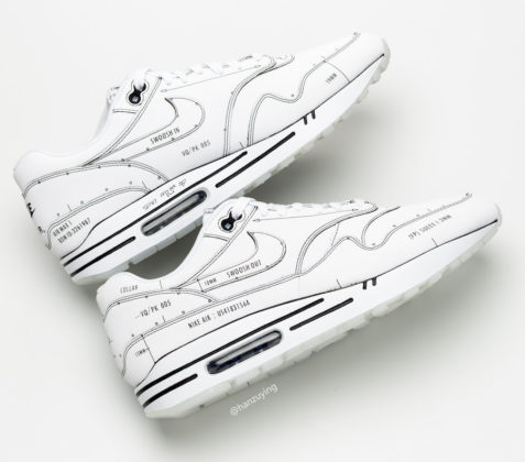 air max 1 schematic