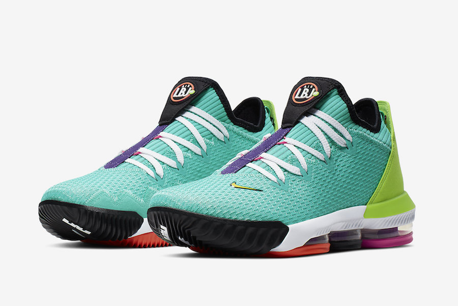 Nike LeBron 16 Low Hyper Jade CI2668-301 Release Date Info | SneakerFiles
