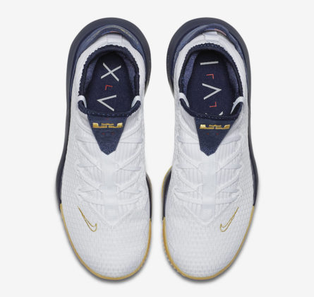 Nike LeBron 16 Low Olympic USA CI2668-101 Release Date Info | SneakerFiles