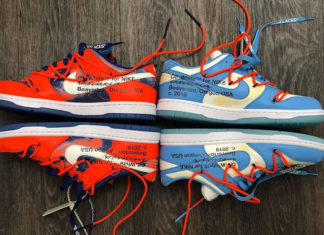 nike off white dunk low release date