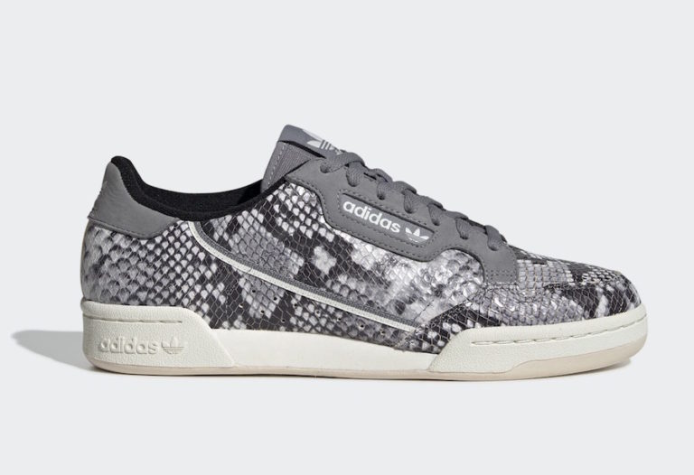 adidas originals continental 80 snakeskin