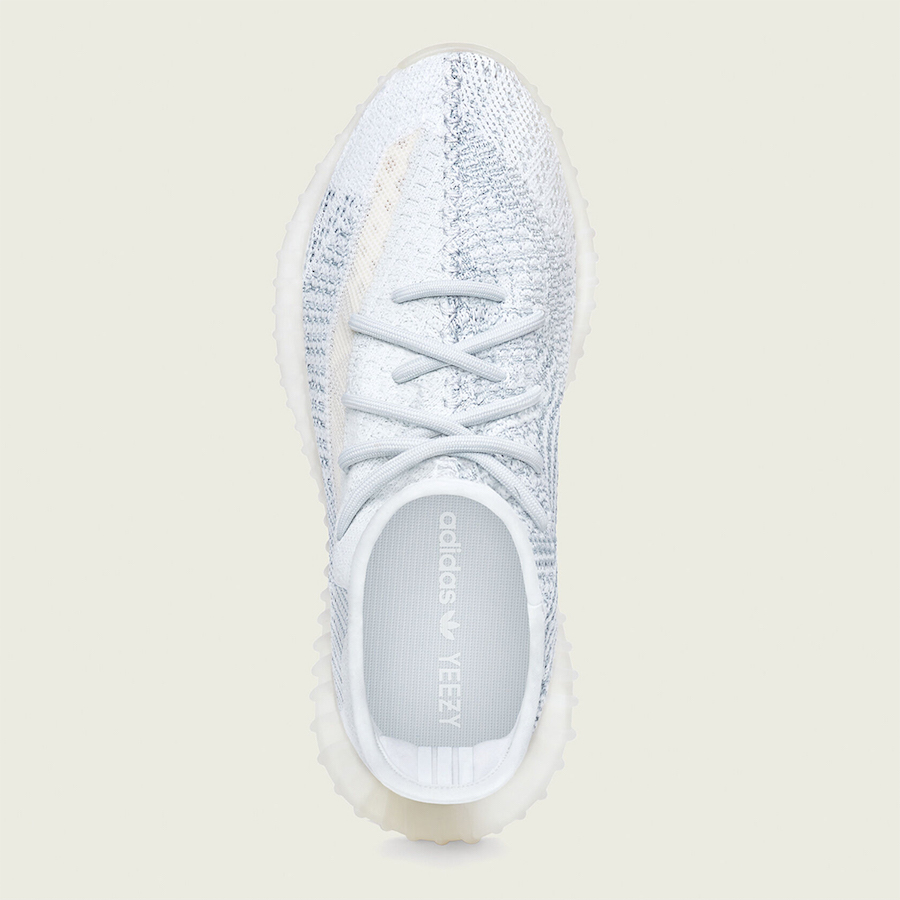 yeezy 350 cloud white reflective release date