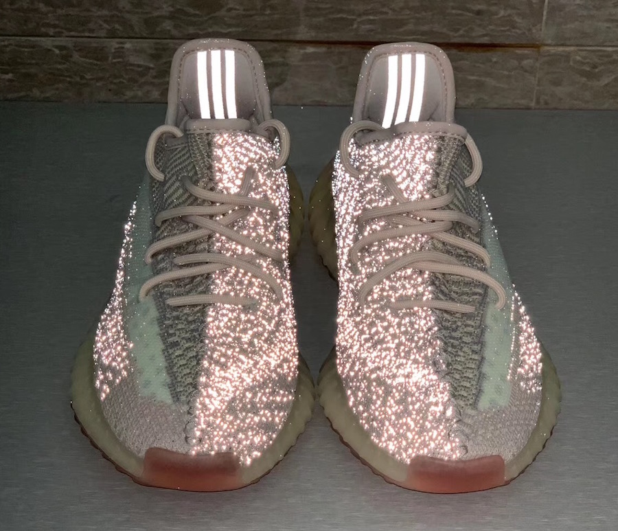 yeezy 350 citrin reflective release date