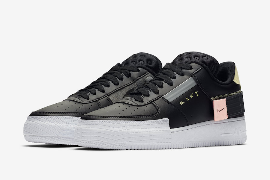 Nike AF1 Type Black CI0054-001 Release Date Info | SneakerFiles